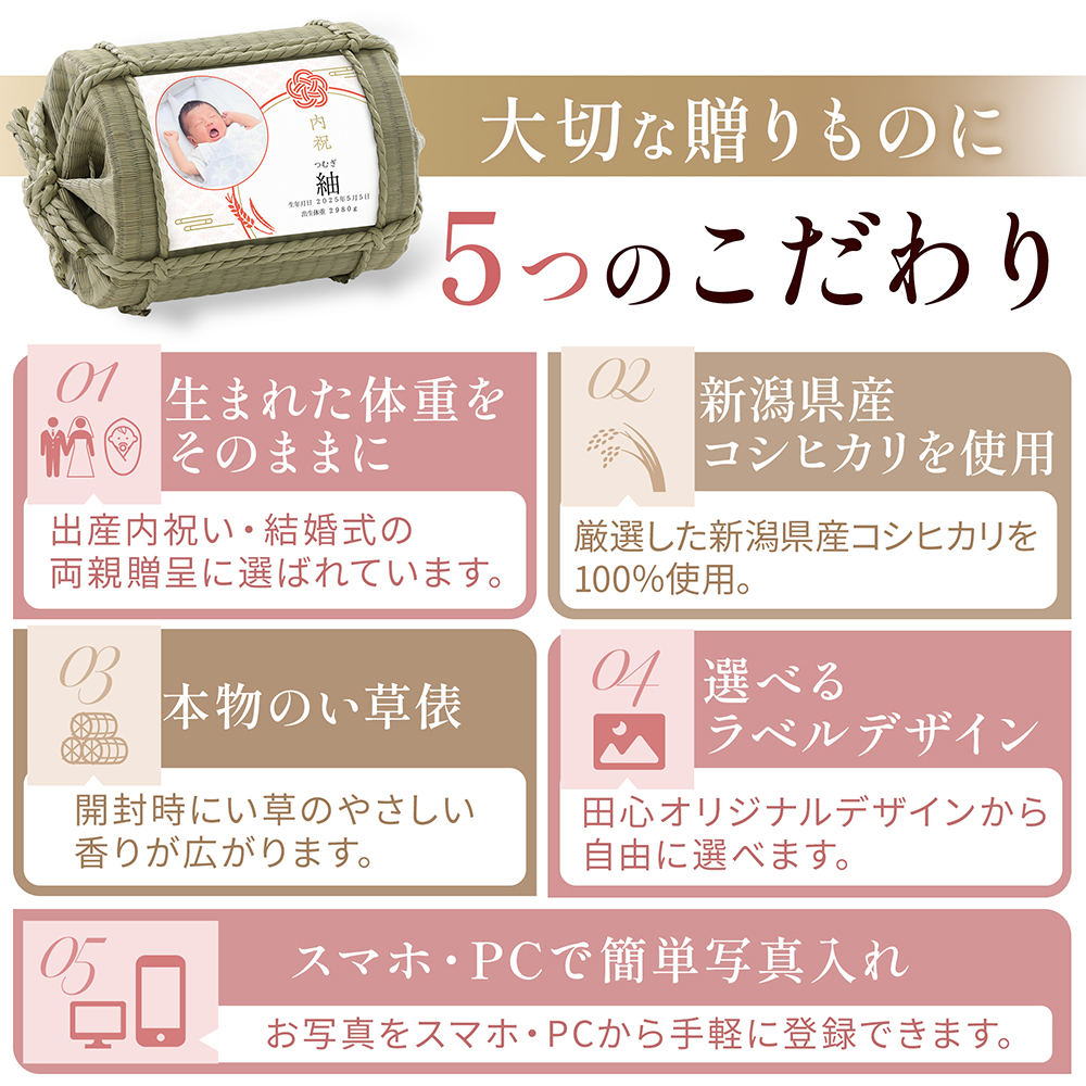 5つのこだわり